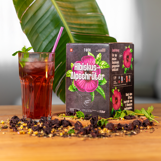 4er Box Hibiskus Alpenkräuter