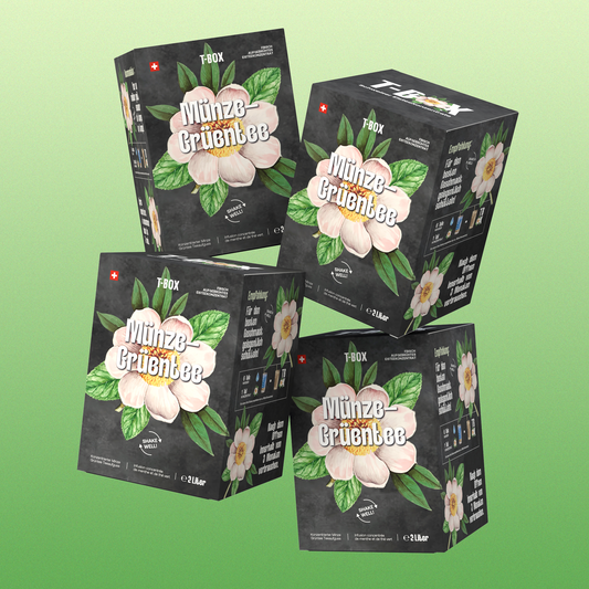 4er Box Grüntee Minze
